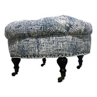 Porter Tufted Ottoman For Sale