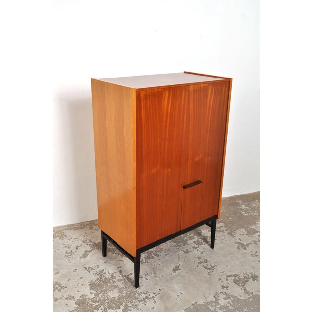 Brown Mid-Century Wardrobe by Frantisek Mezulanik for Up Zavody, 1960s For Sale - Image 8 of 14