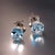 Traditional Natural Aquamarine Stud Earrings 14Karat White Gold 1.0 TCW Certified For Sale - Image 3 of 11