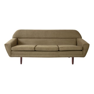 Vintage Danish Sofa in Fabric, 1960s For Sale