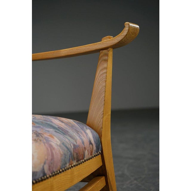 Traditionalist Town Hall Easy Chair by Bas van Pelt For Sale - Image 9 of 18