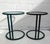 1980s Vintage Metal Side Tables by Mobil Metal, Italy, 1980s, Set of 2 For Sale - Image 5 of 15