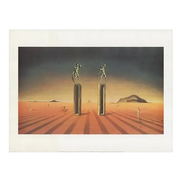 Salvador Dali the Two Harlequins, 1994 Lithograph For Sale