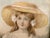 La Belle Ãpoque Miniature Portrait Painting of Young Maiden for your consideration. The framed portrait measures approx....