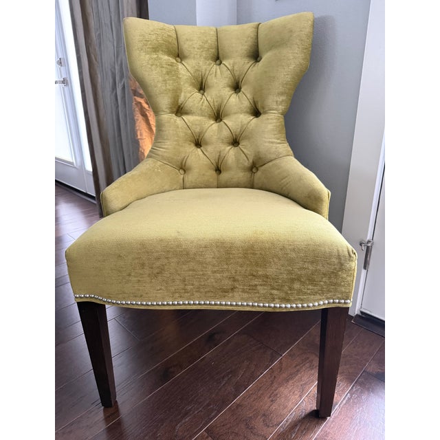 2010s Ethan Allen “Claudia” Dining Chairs For Sale - Image 5 of 11