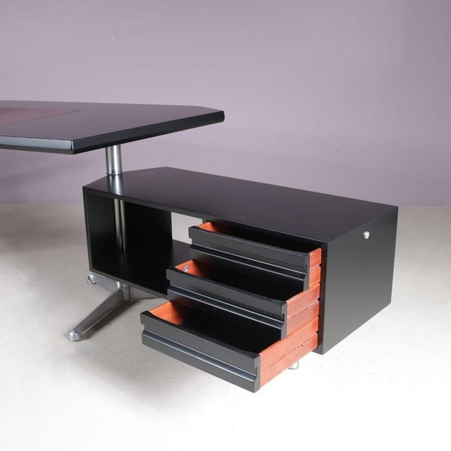 Desk by Osvaldo Borsani for Tecno Milan, Italy, 1950s For Sale - Image 11 of 15