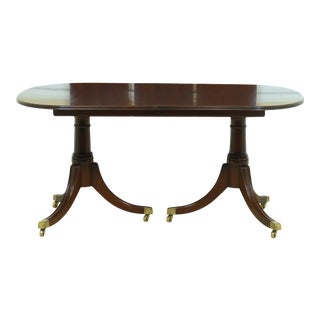 Statton Old Towne Cherry Duncan Phyfe Dining Room Table For Sale