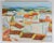 Abstract Vintage 1980 Abstract Coastal Cityscape Painting For Sale - Image 3 of 4