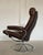 Vintage Brown Leather Ekornes Stressless Reclining Lounge Chair & Stool 1960,s For Sale - Image 16 of 18