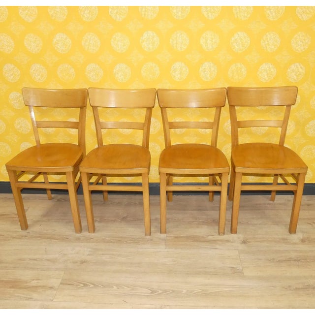 Vintage Kitchen Chairs, Set of 4 For Sale - Image 10 of 10