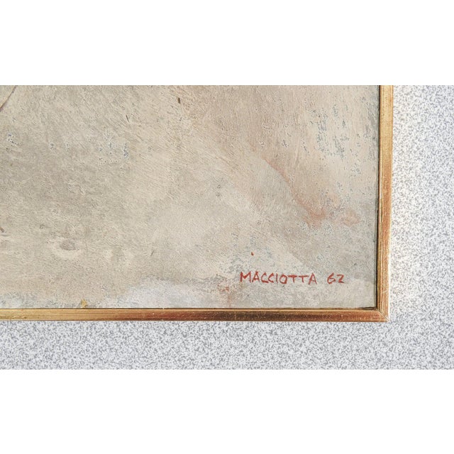 Giovanni Macciotta, Illustration, 1962, Mixed Media on Paper For Sale - Image 10 of 12