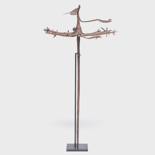 Antique Yoruba Osanyin Healing Staff For Sale In Chicago - Image 6 of 7