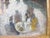 Francis Smith Gilt Framed Figural Garden Signed Oil Painting Jardin For Sale - Image 10 of 10