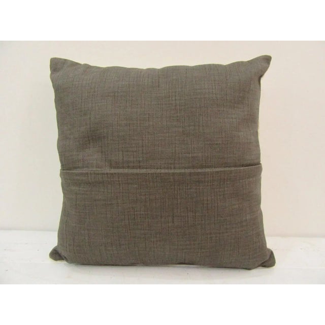 Contemporary Handmade Turkish Kilim Pillow Cover For Sale - Image 3 of 4