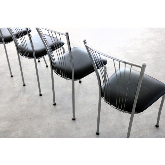 Vintage Dining Chairs, 1970s, Set of 4 For Sale - Image 9 of 10