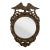 American Federal Style Giltwood Eagle Crest Convex Mirror, Mid-20th Century For Sale