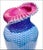English 19thC Stevens & Williams Rare Osiris Pattern Antique Art Glass Vase For Sale - Image 3 of 7