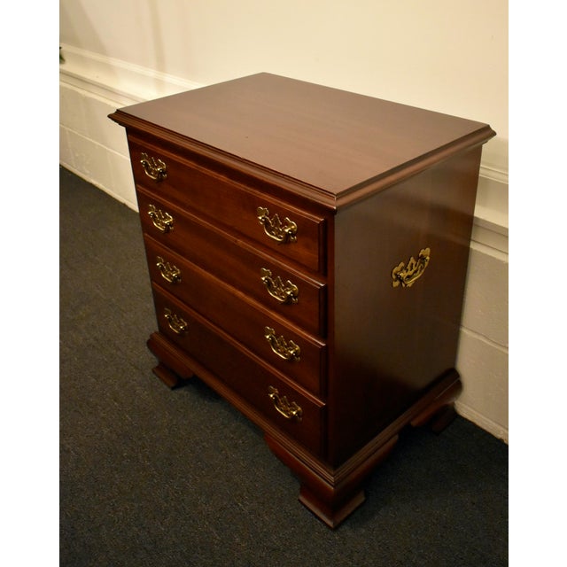 Vintage Traditional Ethan Allen Solid Cherry Style Bachelors Chest