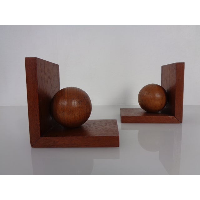Danish Teak Bookends, 1960s, Set of 2 For Sale - Image 9 of 15