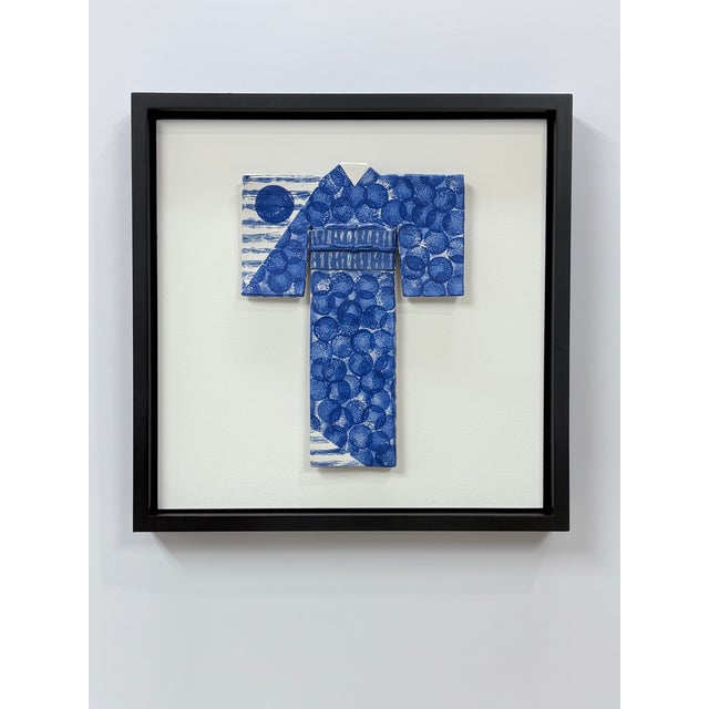 A one-of-a-kind composition of ceramic kimono sculptures informed by Japanese kimono tradition interpreted in clay and...