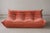 Coral Corduroy Togo Three-Seat Sofa by Michel Ducaroy for Ligne Roset For Sale - Image 12 of 12