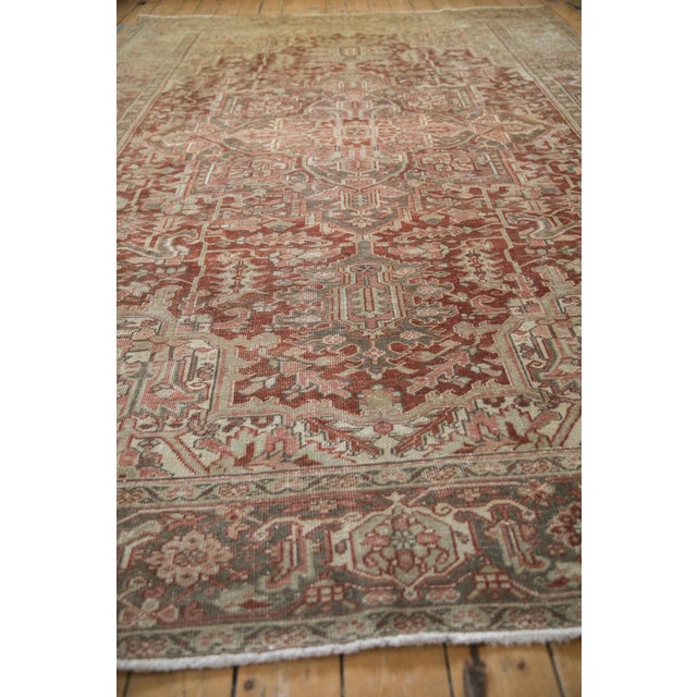 Vintage Distressed Heriz Rug - 8'3" X 12'6" For Sale In New York - Image 6 of 15