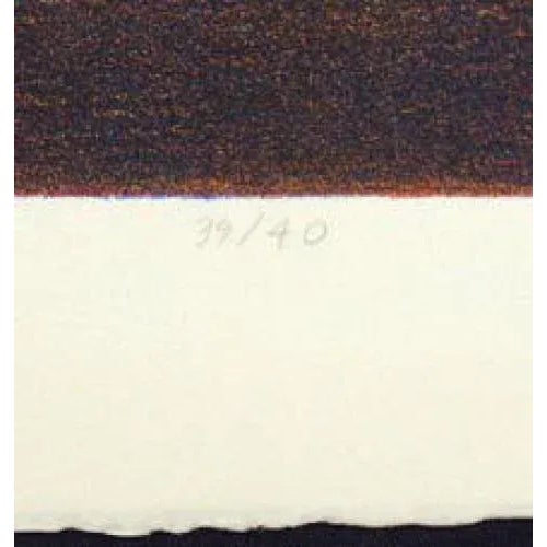 Keith Rasmussen "Caryn" Hand Signed Realistic Lithograph For Sale In Denver - Image 6 of 6