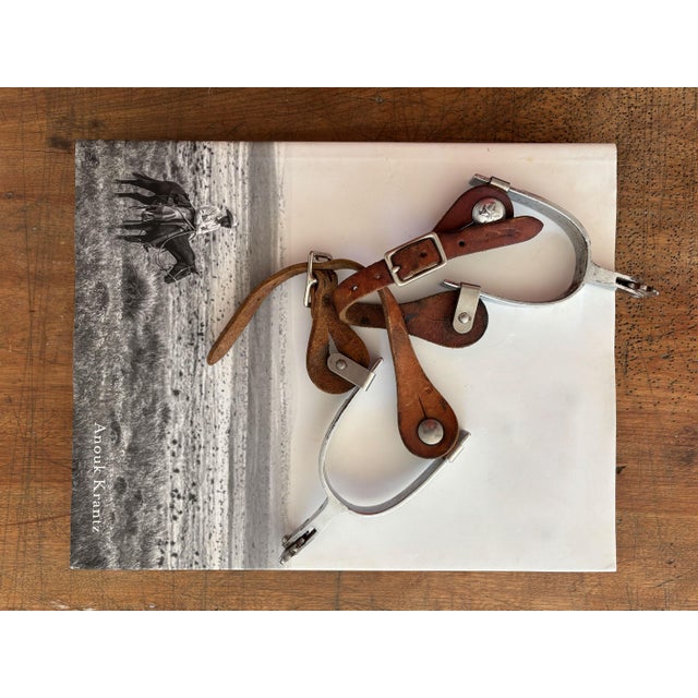 Brown 1940s Vintage Kelly Bros. Western Cowboy Spurs, a Pair For Sale - Image 8 of 8