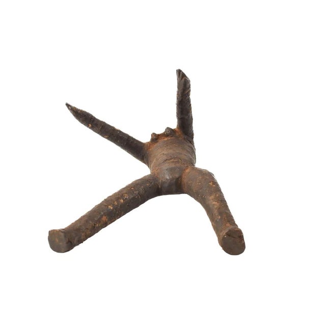 Early 20th Century Early 20th Century Pere Leather Female Figure Tanzania For Sale - Image 5 of 9