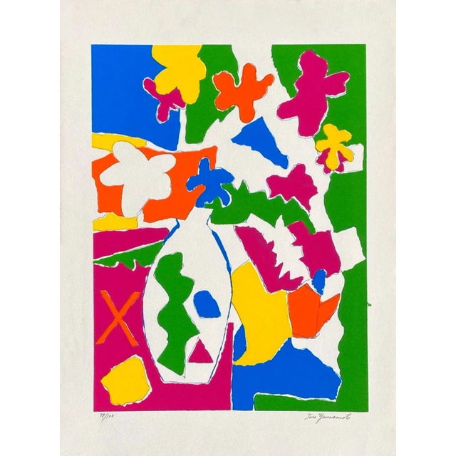 Taro YAMAMOTO HOMMAGE TO MATISSE lithograph on wove paper signed and numbered in pencil edition : 100 copies in mint...