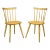Vintage Mid Century Modern Spindle Bush Birch Maple Side Chairs - a Pair For Sale