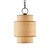 Currey & Company Currey & Company Mathias Natural Pendant For Sale - Image 4 of 4