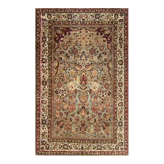 Fine Antique Persian Isfahan Rug, Circa 1880 — 4'4" × 6'11" For Sale