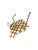 Chic wall mount tortoise bamboo rack with 6 hooks . I have a darker one available