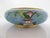 Chinese Turquoise Cloisonne Vase Flower Brush Washer Bowl Custom Stand For Sale - Image 14 of 16