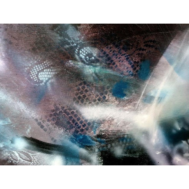 Ovidiu Kloska, The Light That Remembers Everything, Framed Mixed on Canvas For Sale - Image 6 of 10