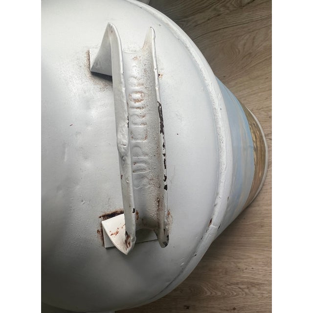 Vintage Metal Milk Can - Dayton, Ohio For Sale - Image 9 of 10
