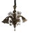 Mid-Century Modern Murano Blown Glass Chandelier, Italy, 1960s For Sale