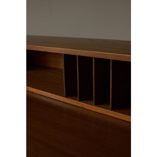 Mid-Century Modern 1950s Peter Løvig Nielsen Partners Flip Top Desk by Løvig, Denmark For Sale - Image 3 of 10