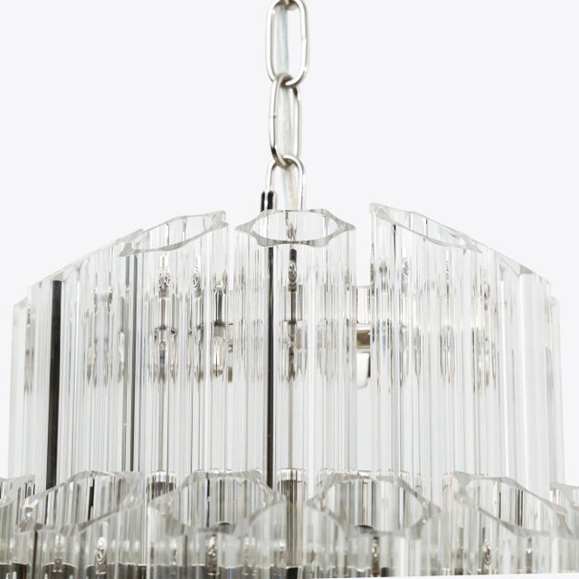 Clear Piccolo Palermo Chandelier from Pure White Lines For Sale - Image 4 of 9