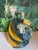 Spanish Trompe-Loeil Watermelon Ceramic Pitcher, 1960 For Sale - Image 3 of 10