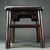 Vintage Chinese Zitan Rosewood Mother-of-Pearl Inlaid "Magpie on Plum" Stool For Sale In Los Angeles - Image 6 of 7