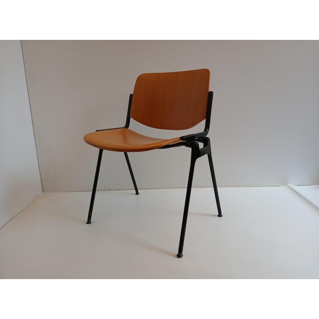 Black DSC 106 Chair by Giancarlo Piretti for Casteli For Sale - Image 8 of 14