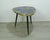 Mid-Century Modern German Triangle Cocktail Table with Black Formica Top, 1950s For Sale - Image 3 of 6