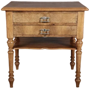 Low Antique Wilhelminian Style Side Table, 1880