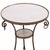 French French Marble and Bronze Gueridon Table in the Manner of Maison Jansen, C. 1940 For Sale - Image 3 of 7