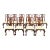 Maitland Smith Mahogany Dining Chairs Set of 10 For Sale