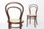 Antique Bentwood Chairs from Gebrüder Thonet, 1890s, Set of 2 For Sale - Image 4 of 12