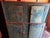 Antique Farmhouse Wood-Painted Turquoise Cabinet For Sale - Image 14 of 16