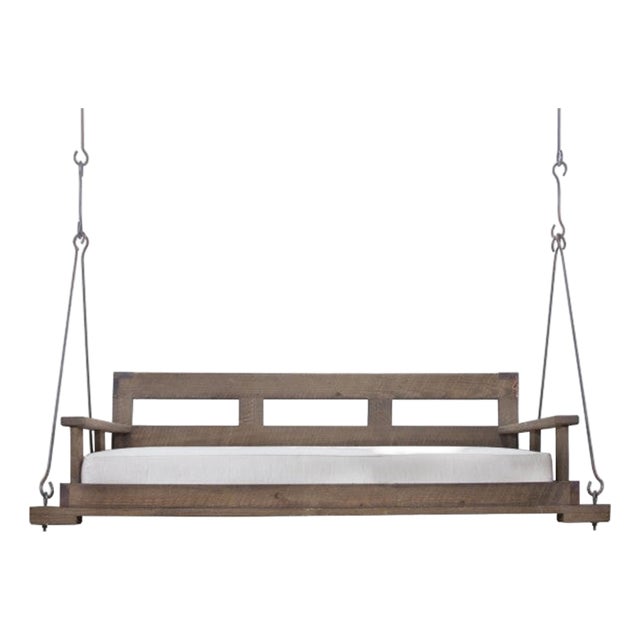 Swinging Day Bed With Back - Twin by Lowcountry Originals For Sale